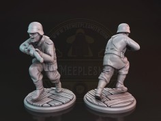 Miniatura de soldado alemán 3