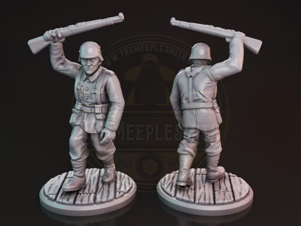 German soldier 5 miniature