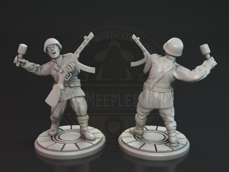 Russian soldier 2 miniature