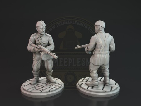 Russian soldier 3 miniature