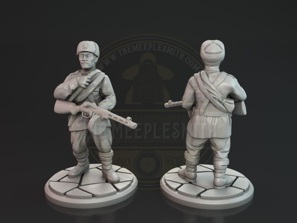 Russian soldier 5 miniature