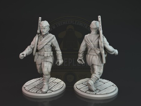 Russian soldier 6 miniature