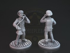 Miniatura de Oficial Americano