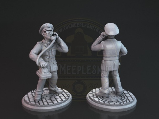 USA Officer miniature
