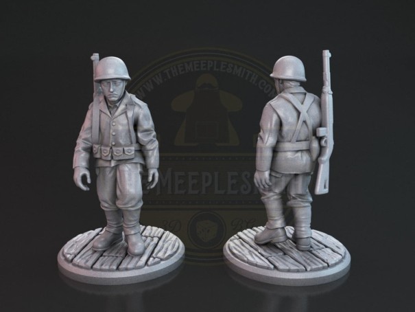USA soldier 1 miniature
