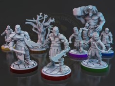 Miniaturas de God of War