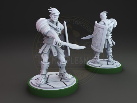 Miniatura de Gladiador Spartacus