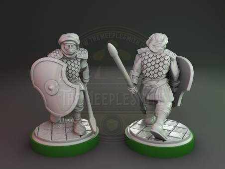 Persian soldier 2 miniature