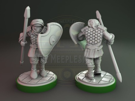 Persian soldier 3 miniature
