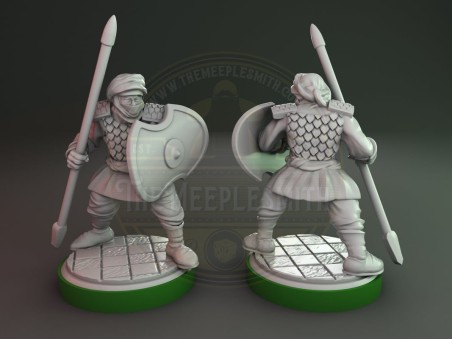 Miniatura de soldado persa 4