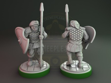 Miniatura de soldado persa 5