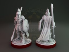 Miniatura de Capitán Espartano con lanza