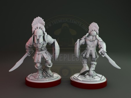 Spartan Captain with sword miniature