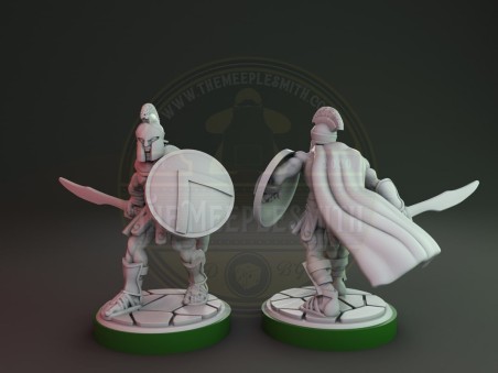 Spartan soldier 2 miniature