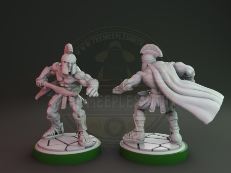 Spartan soldier 3 miniature