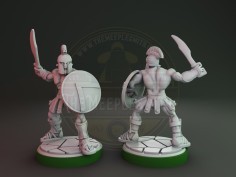 Miniatura de soldado espartano 4