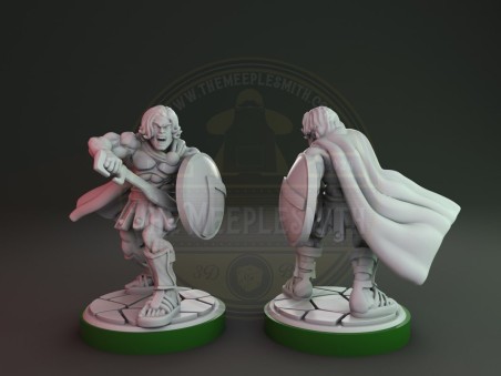 Spartan soldier 6 miniature