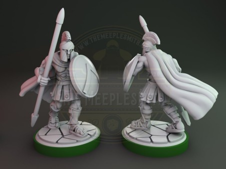 Spartan spear soldier 4 miniature