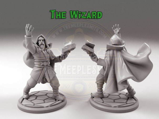 The Wizard miniature