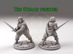 Miniatura de la Luchadora