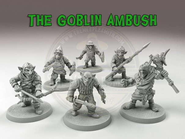 The Goblin Ambush miniatures