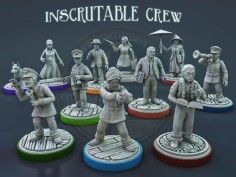 Miniaturas de la Tripulación Enigmática
