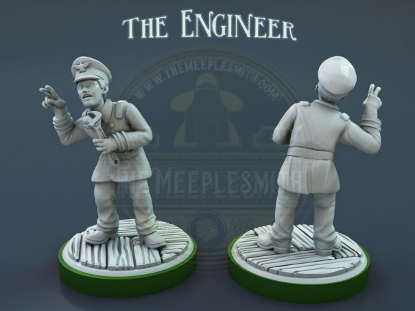 The Engineer miniature from Inscrutable Crew