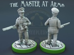 Miniatura del Maestro de Armas de la Tripulación Enigmática