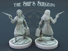 Miniatura del cirujano del barco de la Tripulación Enigmática