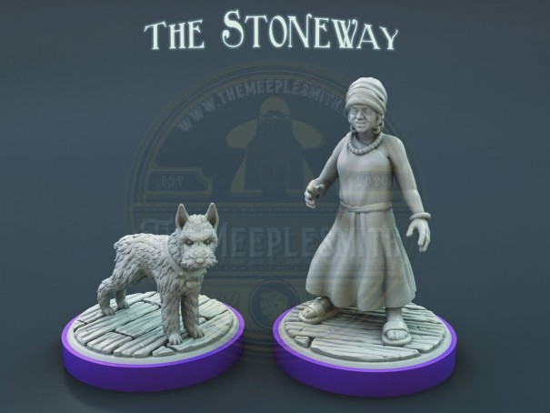 The Stoneway miniature from Inscrutable Crew
