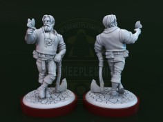 Miniatura Unmatched del aliado Cazador V.2 para Caperucita Roja