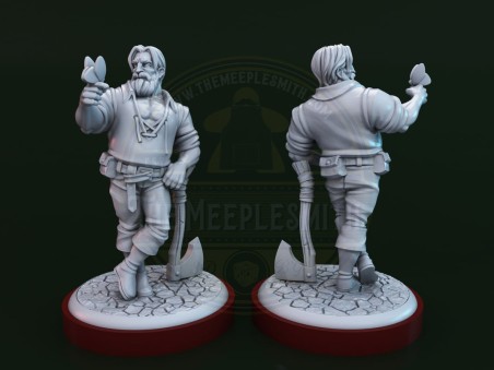 Unmatched sidekick Huntsman V.2 miniature for Little Red Riding