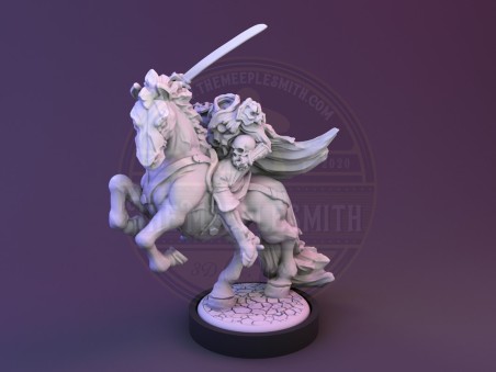 Headless horseman miniature