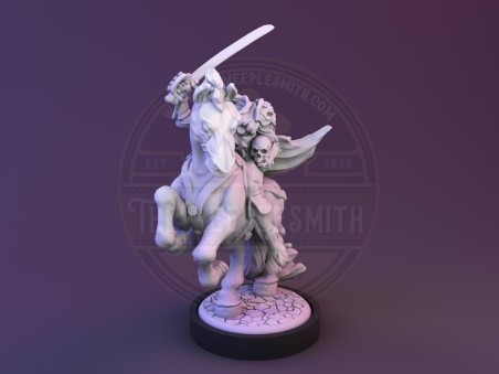 Headless horseman miniature