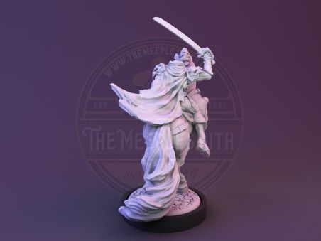 Headless horseman miniature