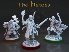 Miniaturas de Héroes contra las Sombras