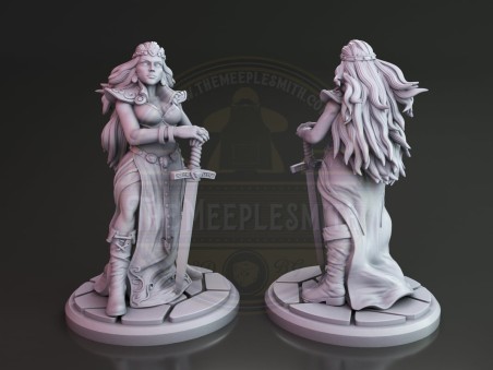 Fantasy Woman "Boudica" miniature