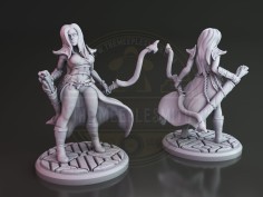 Miniatura de Fantasy Woman "Leowen"