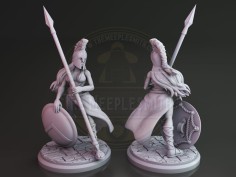 Miniatura de Mujer Fantástica "Atenea"