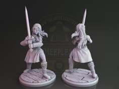 Miniatura de Fantasy Woman "Lagerda"