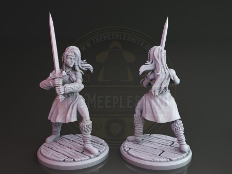 Fantasy Woman "Lagerda" miniature