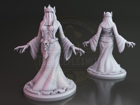 Fantasy Woman "Nepeste with crown" miniature