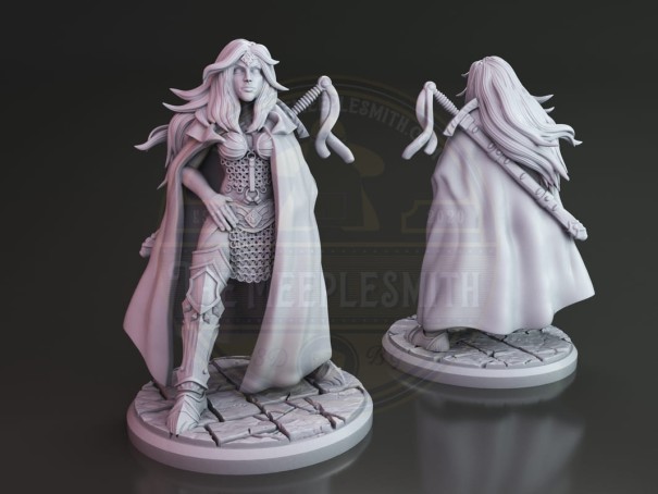 Fantasy Woman "Lana the Warrior" miniature