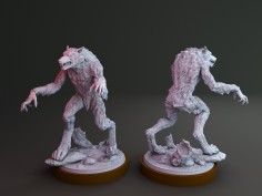 Miniatura de Cazador de Hombre Lobo