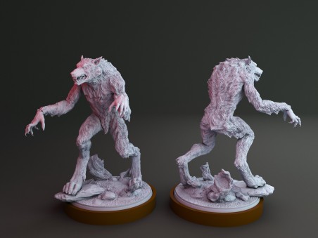 Hunting Werewolf miniature
