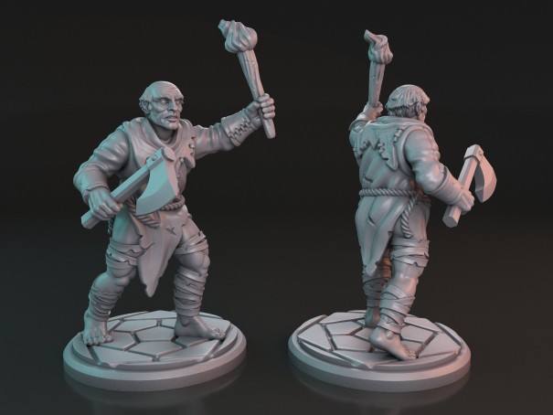 Las miniaturas del Cultista Corrompido de Dunwich V1