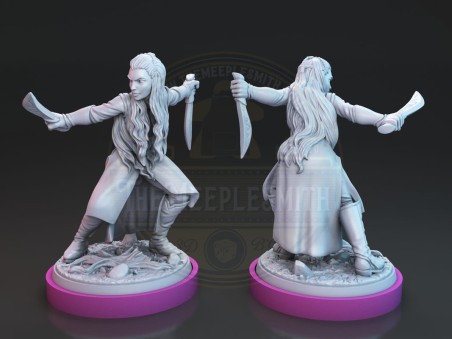 Miniatura de la Dama Elfa