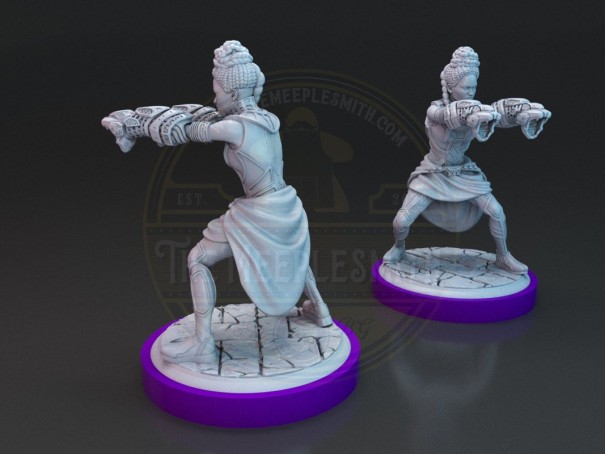 Miniatura Unmatched Auxiliar Shuri V2 para Black Panther