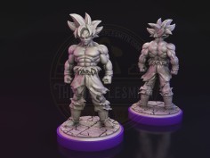 Miniatura de Goku en Ultra Instinto