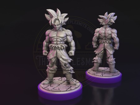 Miniatura de Goku en Ultra Instinto